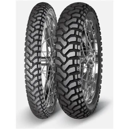 ( No PIX R$ 1899,00 ) Par Pneu Mitas E-07 ( Enduro Trail ) - Dianteiro 90/90-21 ( 54H ) e Traseiro 150/70-17 ( 69H )