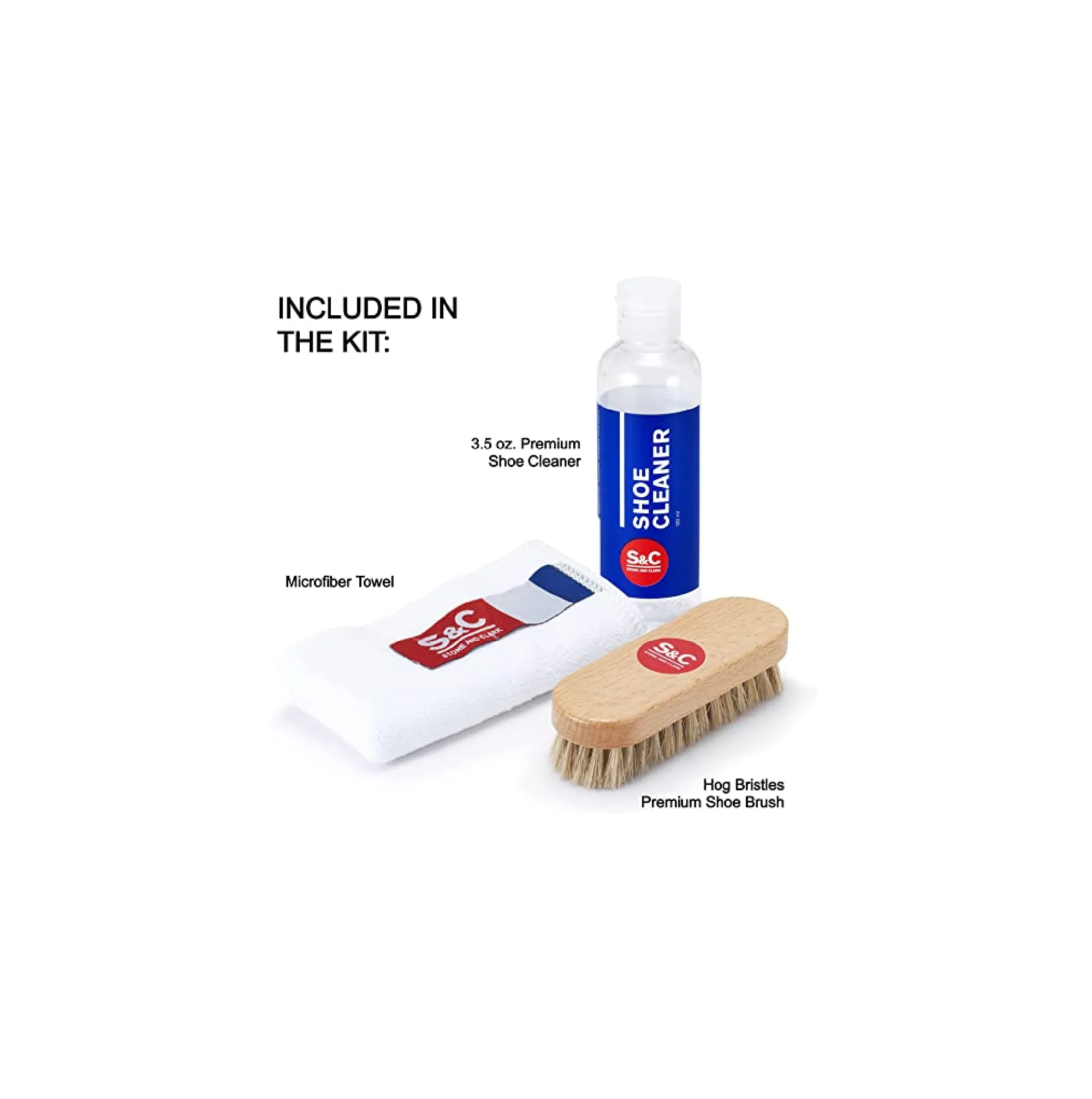 12 PC Shoe Polish & Care Kit   Travel Sneaker Cleaning Kit Bundles