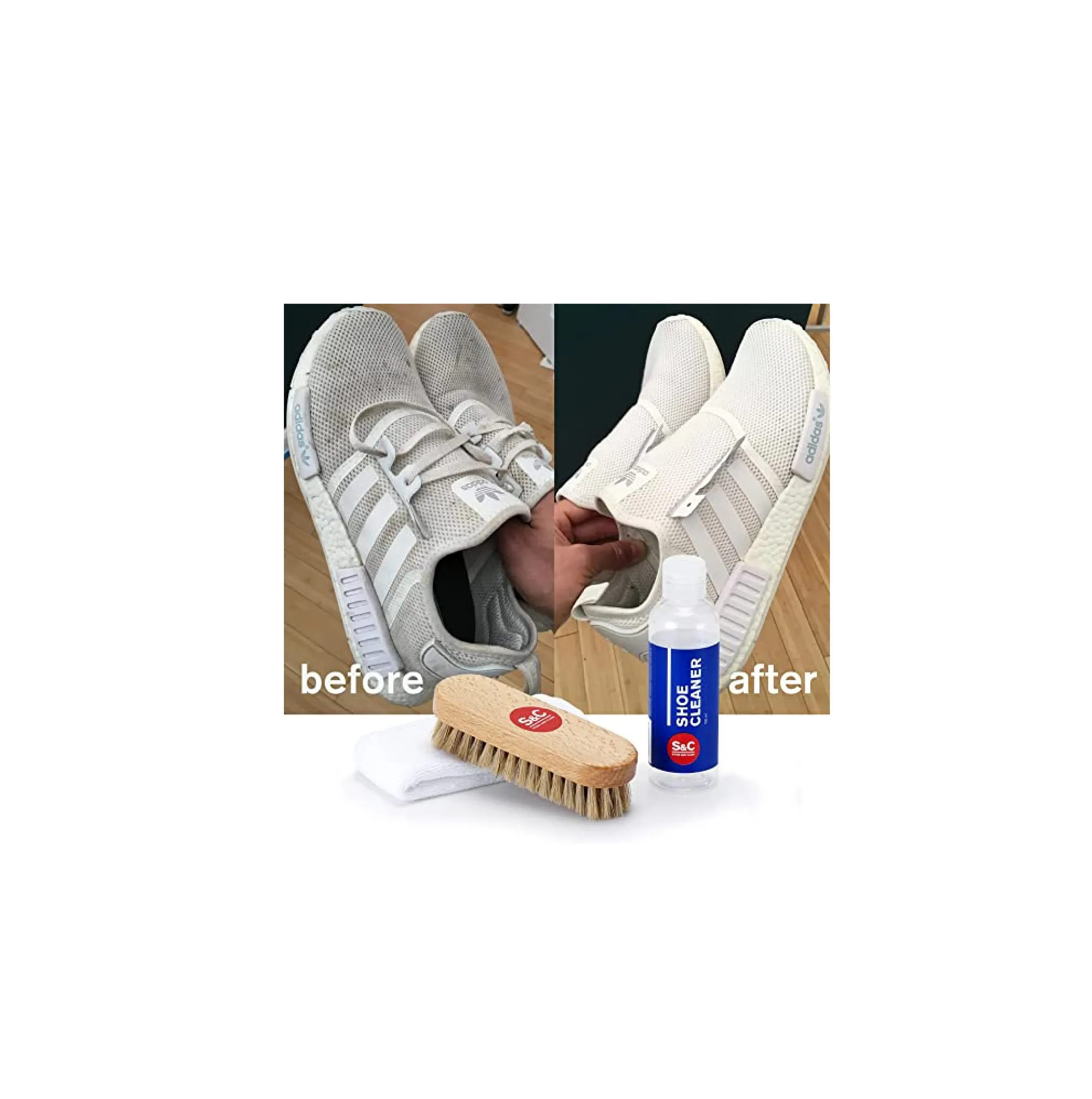 12 PC Shoe Polish & Care Kit   Travel Sneaker Cleaning Kit Bundles