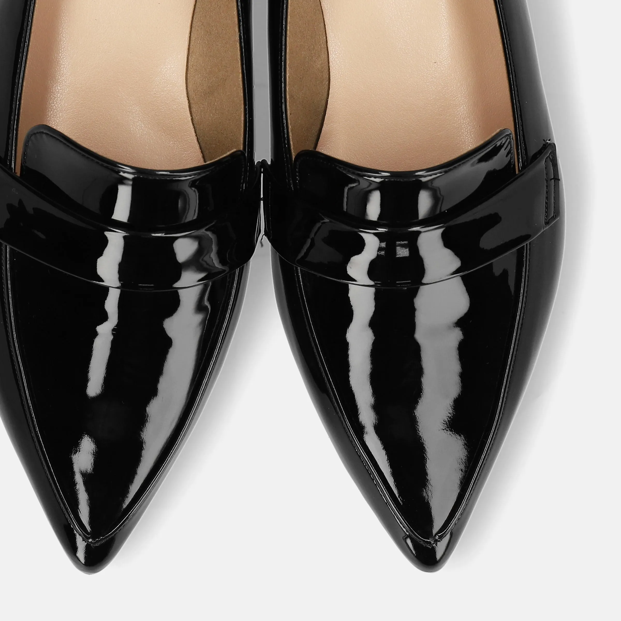 2024: For both sunny and rainy days/Loafers/Flat shoes (m17039) Black E