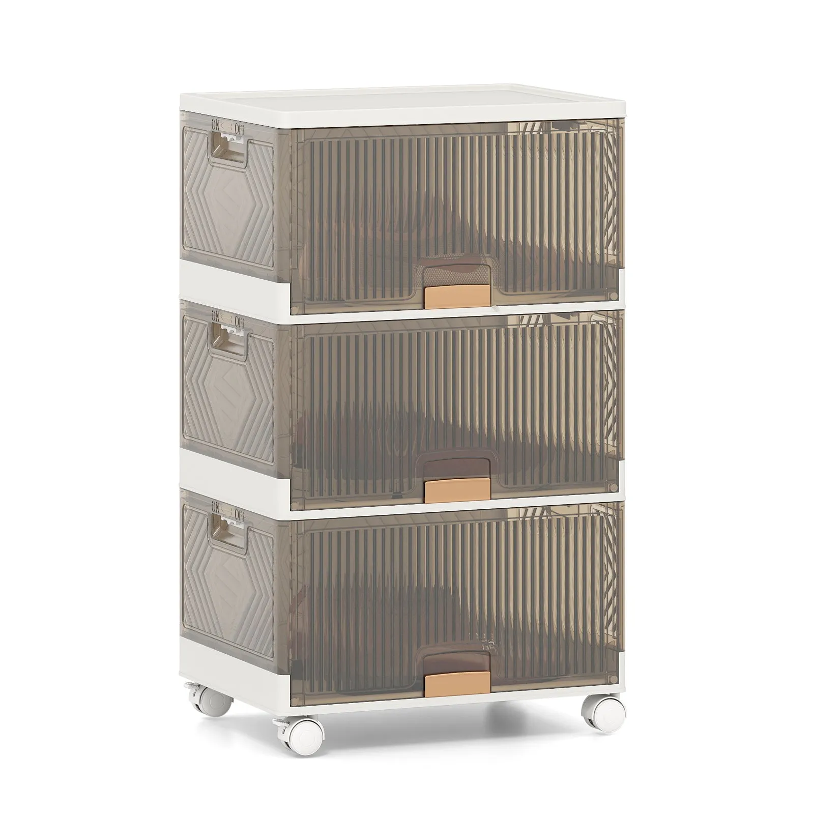 3-Tier Foldable Shoe Rack Organizer