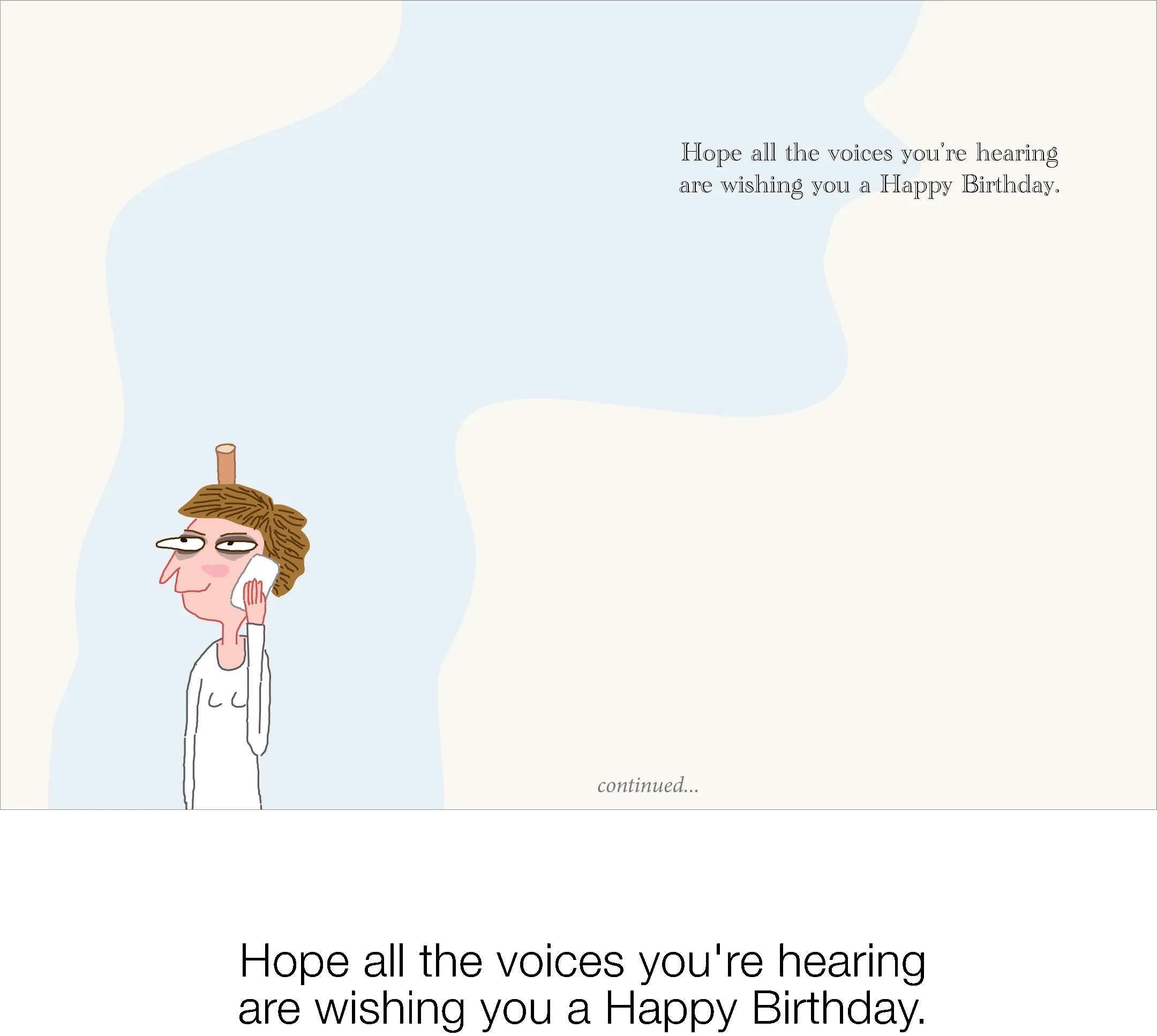 709 Joan (Birthday Card)