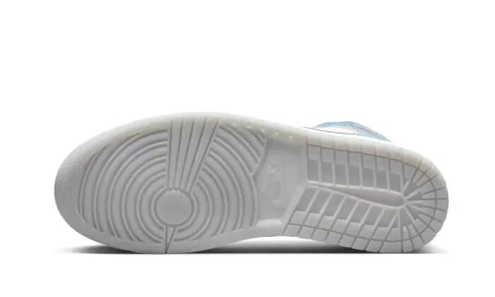 Air Jordan 1 Mid SE French Blue Light Steel (GS)