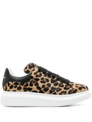 Alexander Mcqueen Brown Sneakers