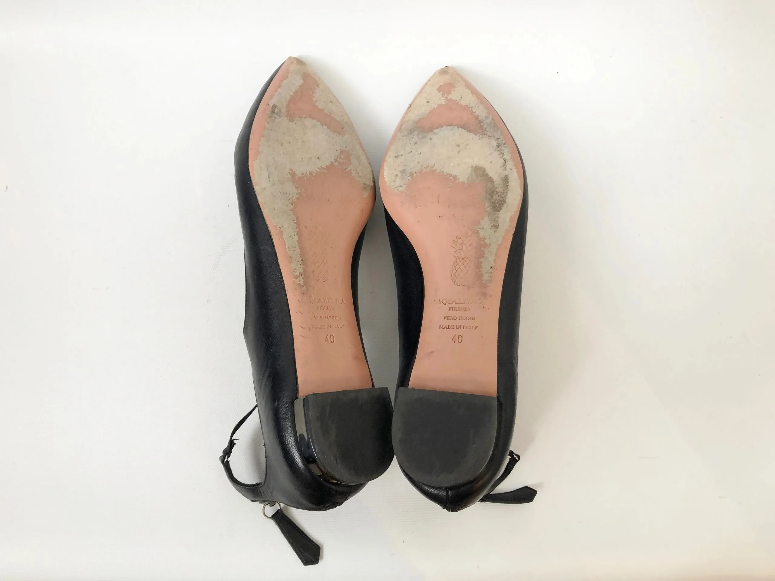 Aquazzura Mischa Flats Size 40 It (10 Us)