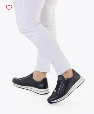 Ara - 24801 Osaka Navy Wide Fit Trainer
