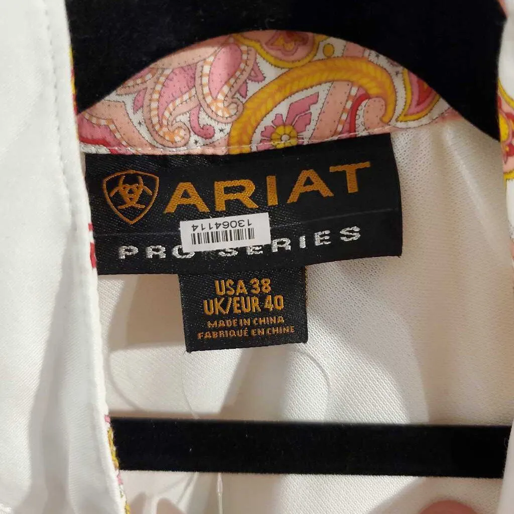 Ariat Short Sleeve With Paisley Collar