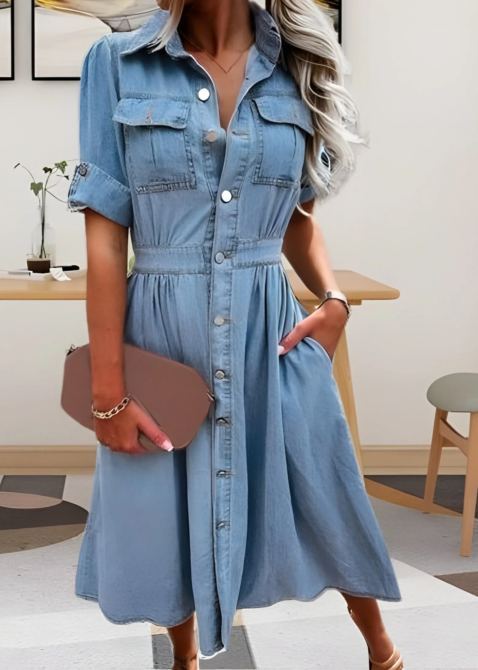 Barbie | Denim Couture Dress