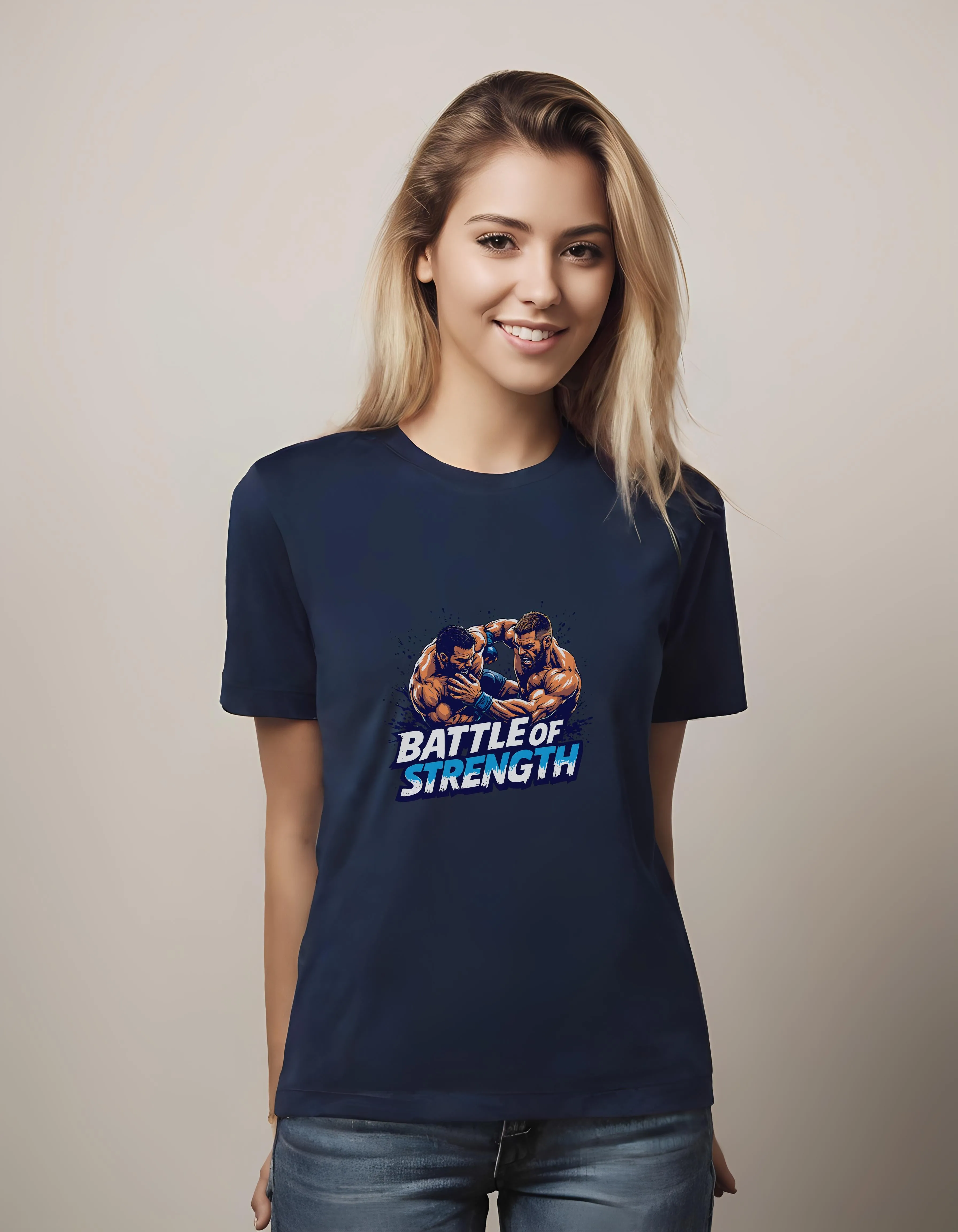 Battle of Strength Grappling Fighters Design | Classic T-Shirt (Unisex)