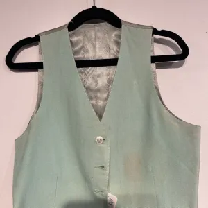 Becker Brothers Mint Green Vest