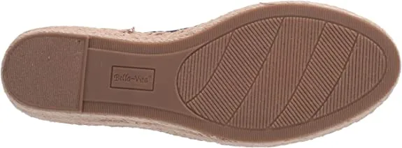 Bella Vita womens Espadrille Wedge Sandal,Blue Fabric,9 N US