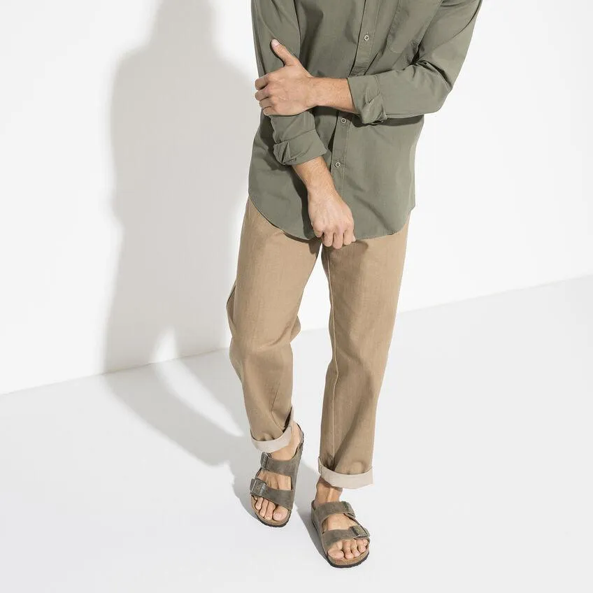 Birkenstock Arizona Faded Khaki Soft Footbed