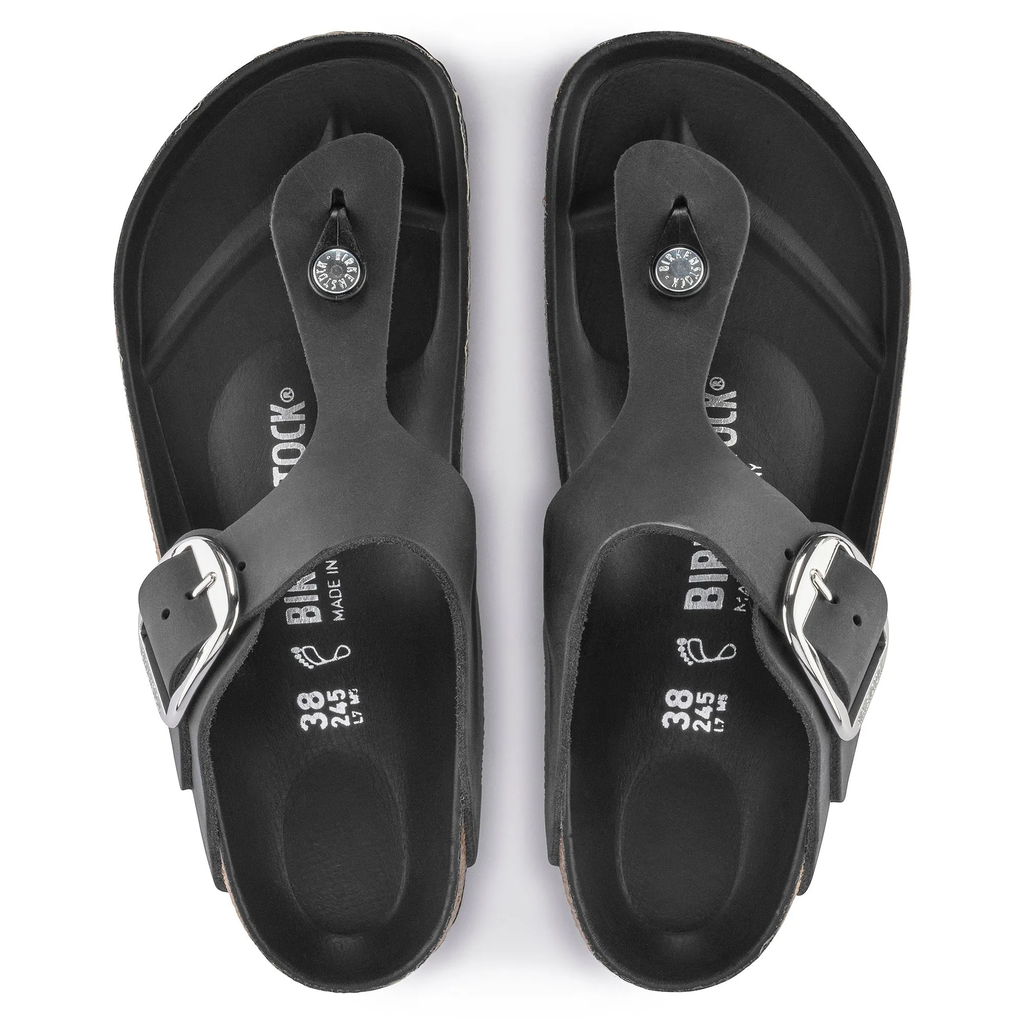 BIRKENSTOCK Gizeh Big Buckle Oiled Leather