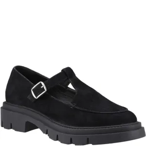 Black Nella T-Bar Shoes