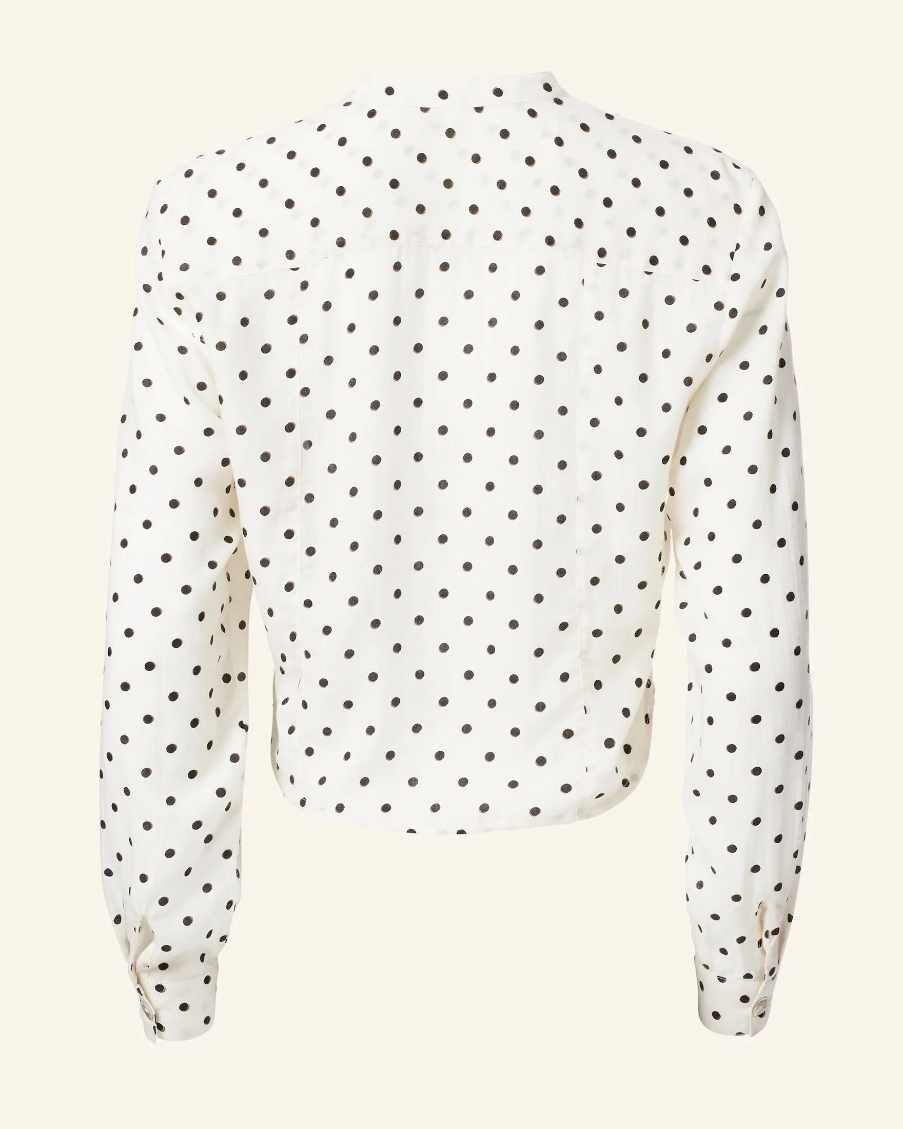 Blair Cream Tuxedo Shirt