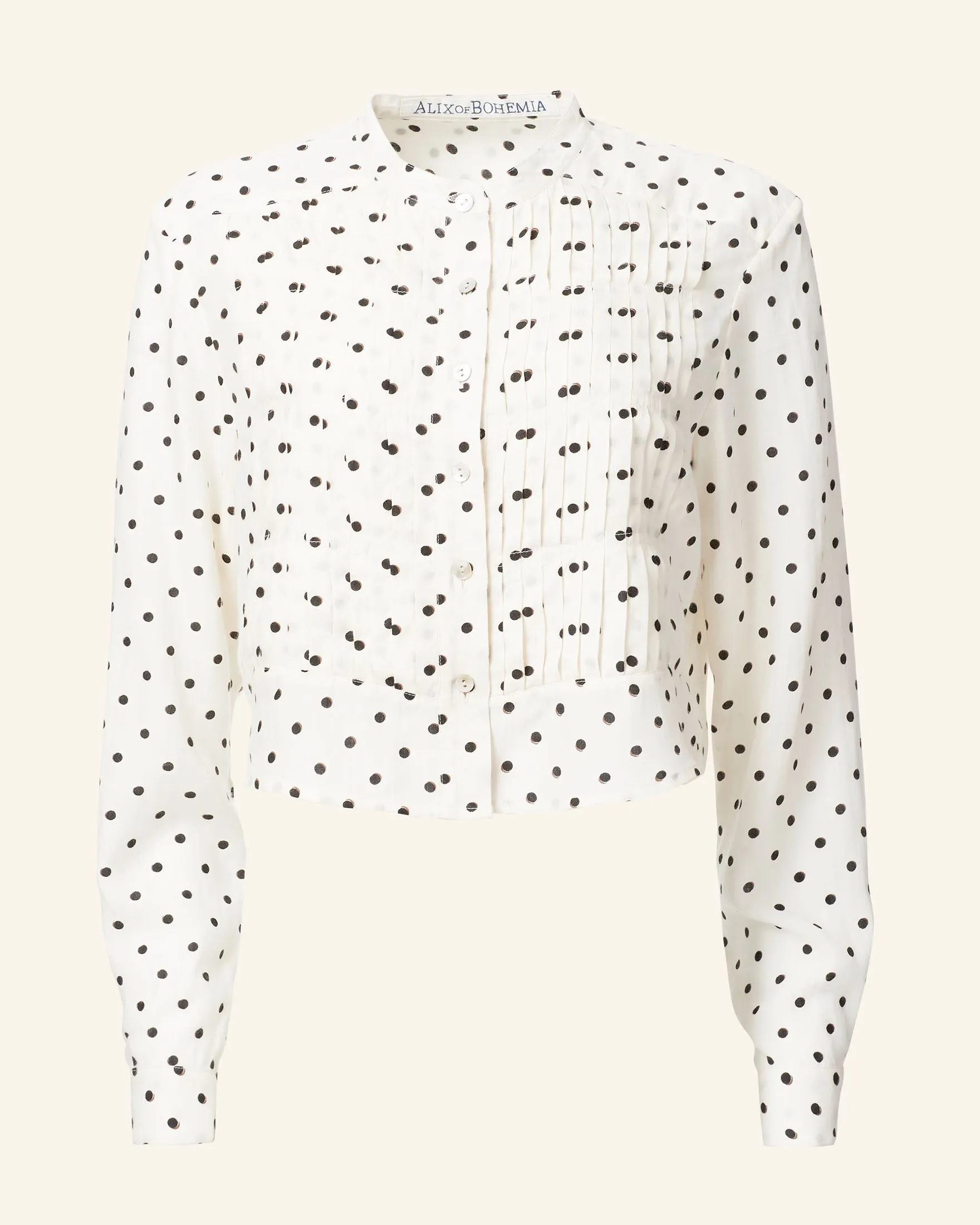 Blair Cream Tuxedo Shirt