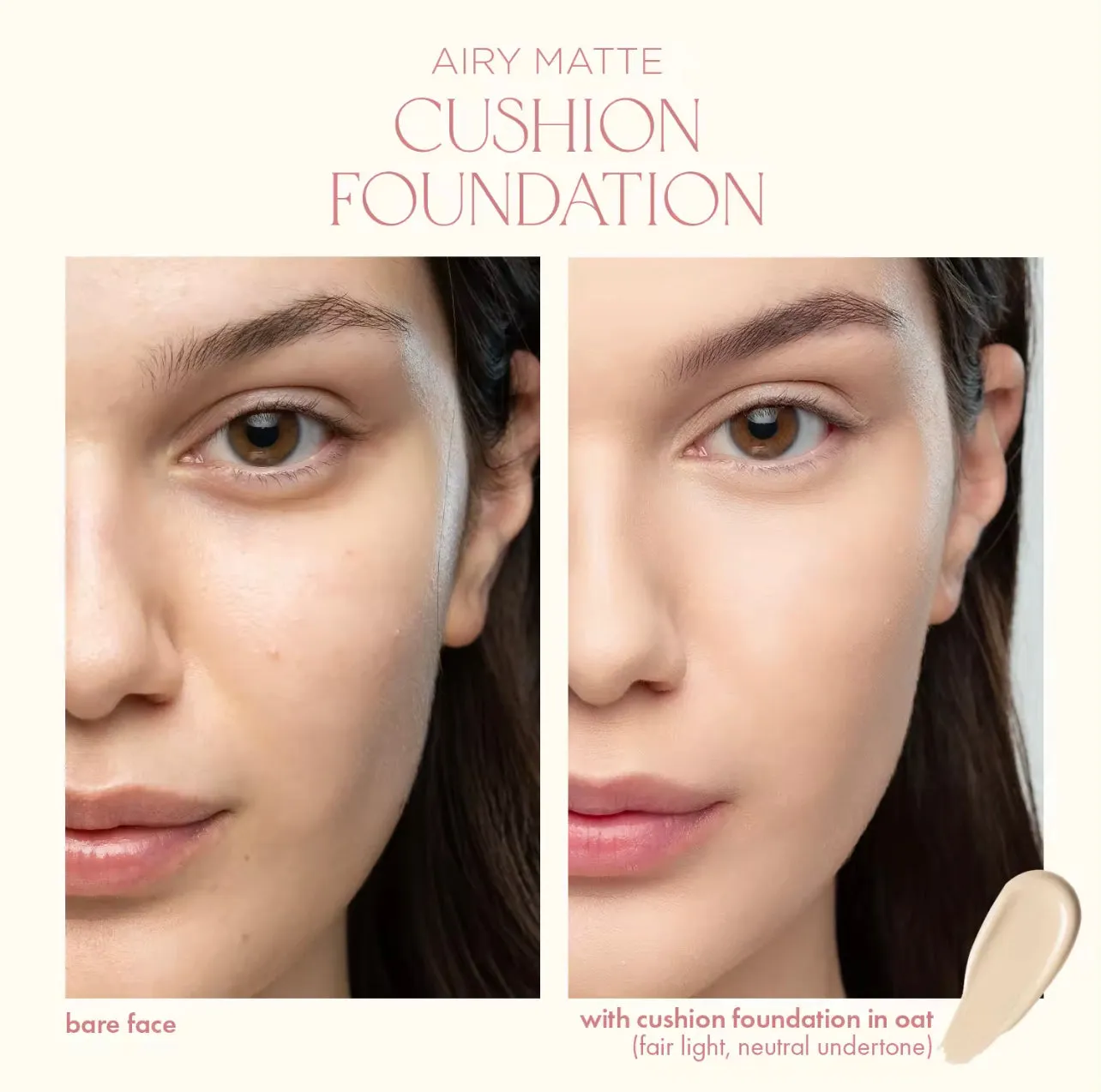 blk cosmetics Airy Matte Cushion Foundation SPF 15% Niacinamide