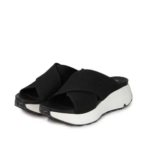 BMS 2.0 Cross Straps Slide Sandals (Nero)