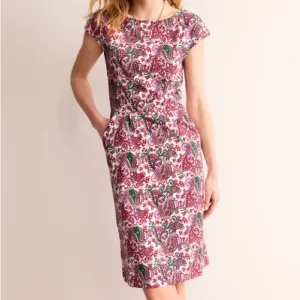 Boden Florrie Shift Dress in Raspberry NWOT size 10 P