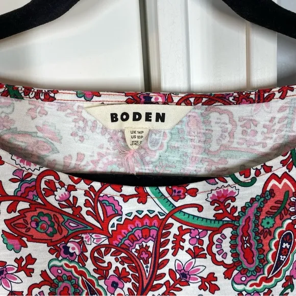 Boden Florrie Shift Dress in Raspberry NWOT size 10 P