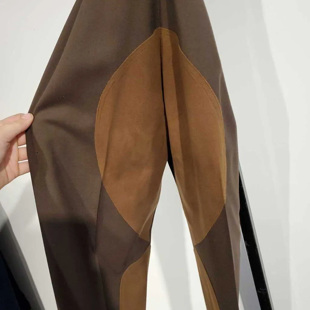 Brown Pleasure Jods with Suede(27W, 33 1/2INS)