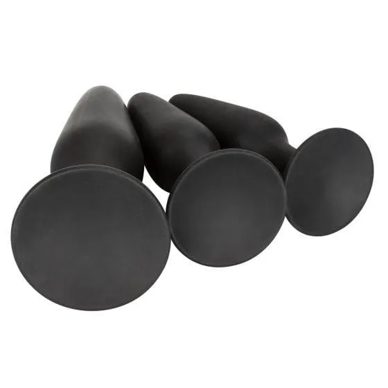 CalExotics Silicone Anal Trainer Kit - Black