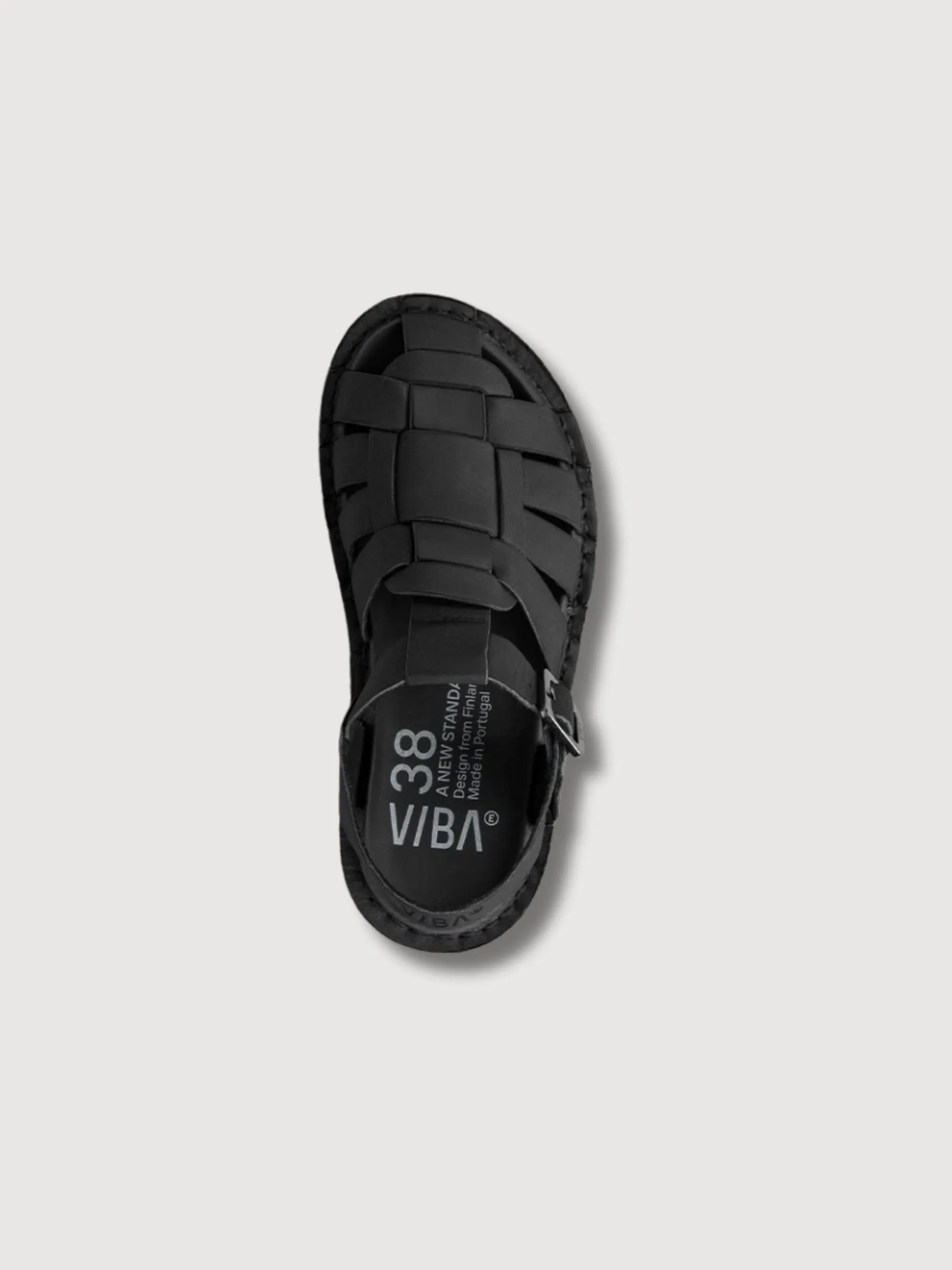 Capri Leather Preto Black | Vibae