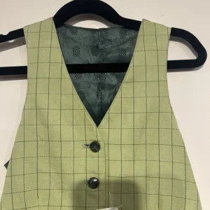 Carl Meyers Green Windowpane Vest