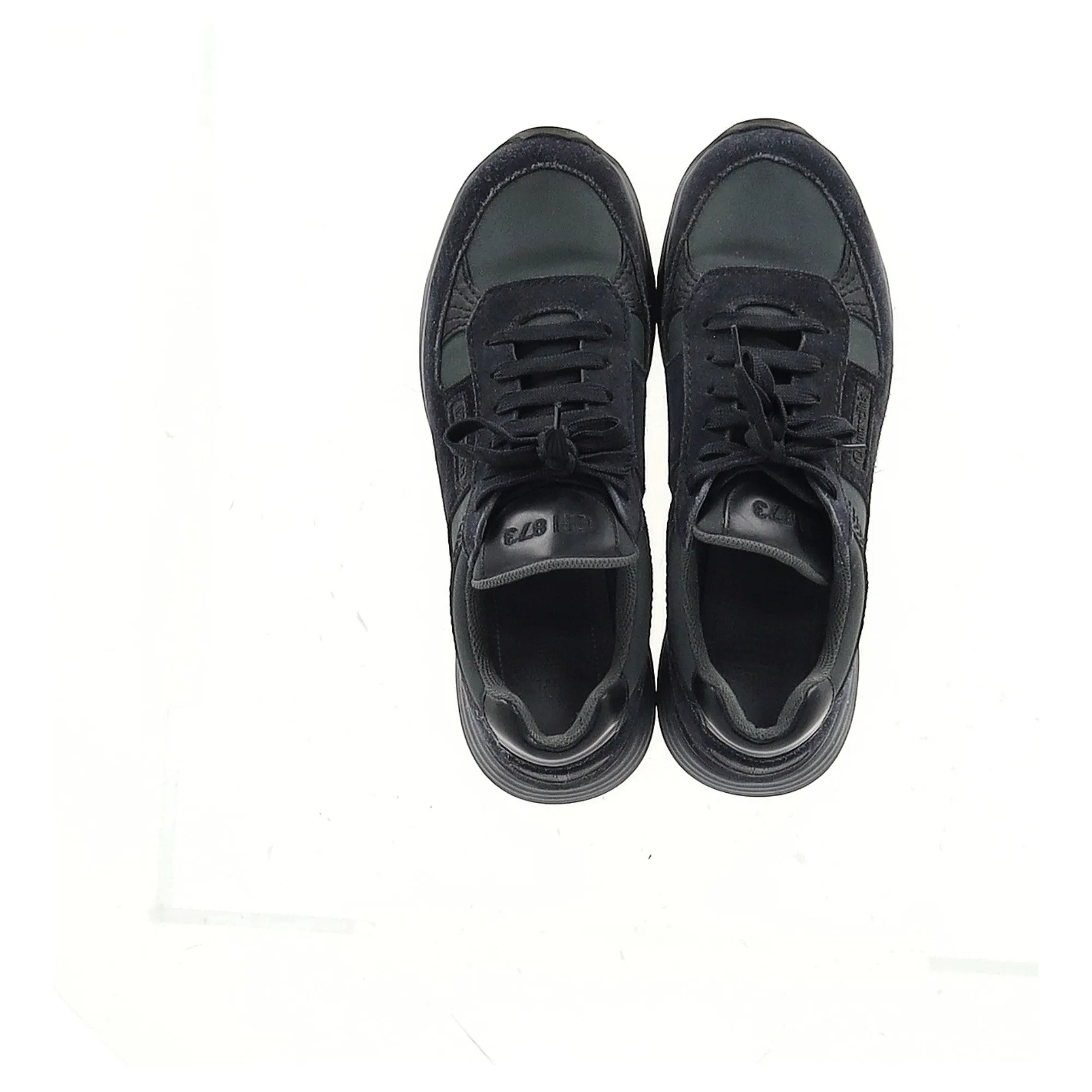 Church's CH873 Sneakers in Navy Blue Suede and Canvas