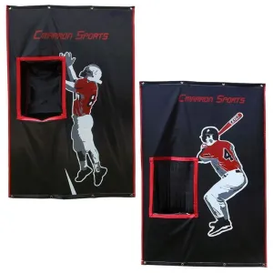 Cimarron Sports 2-Sport Catcher Vinyl Backstop Only CM-2SPCBS