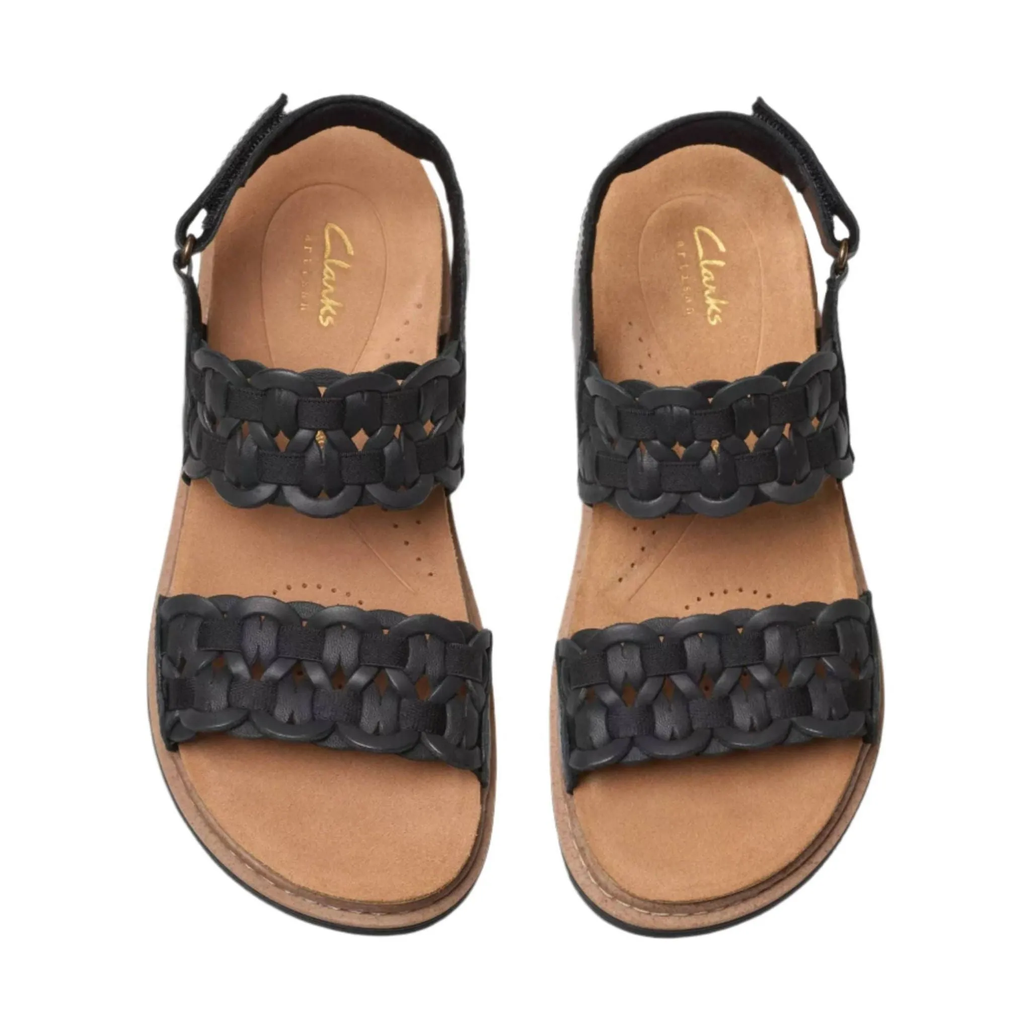 Clarks Women's Arwell Glide Sandal - Black