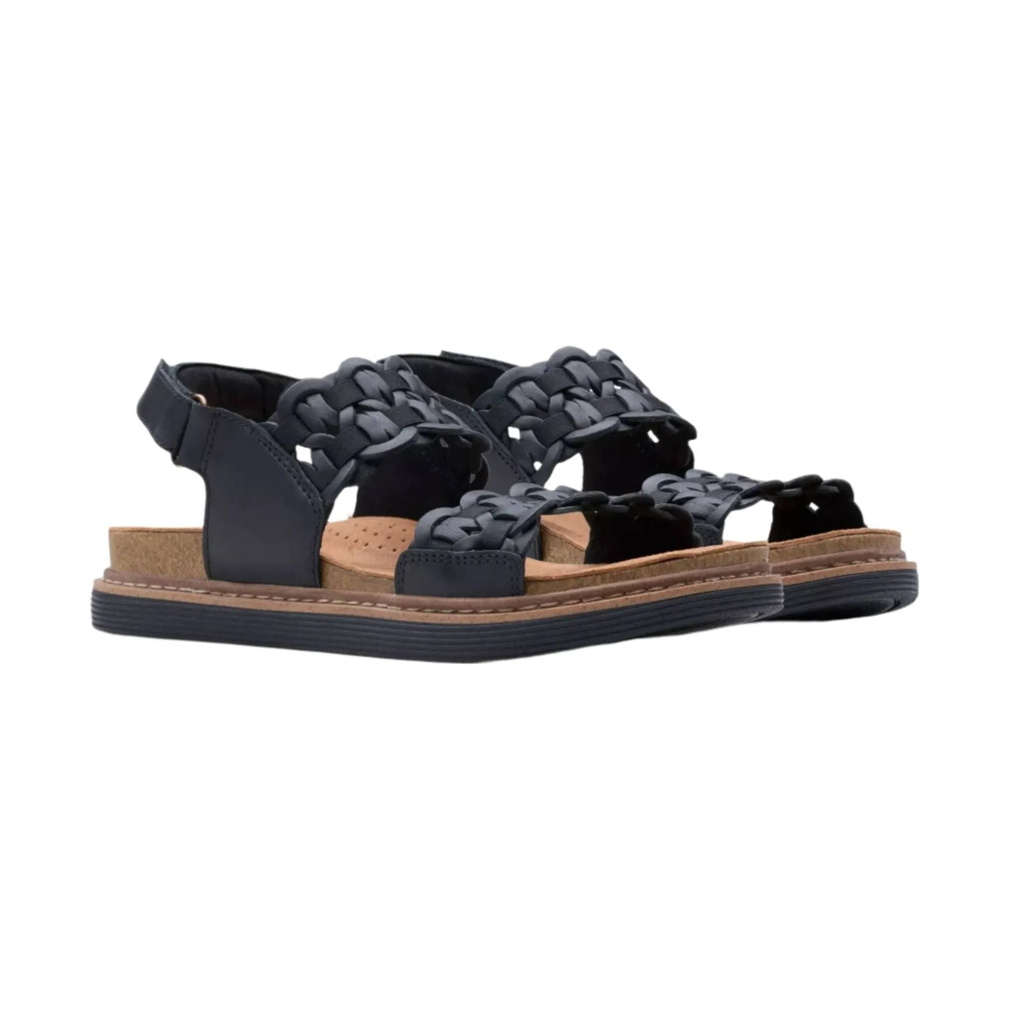 Clarks Women's Arwell Glide Sandal - Black
