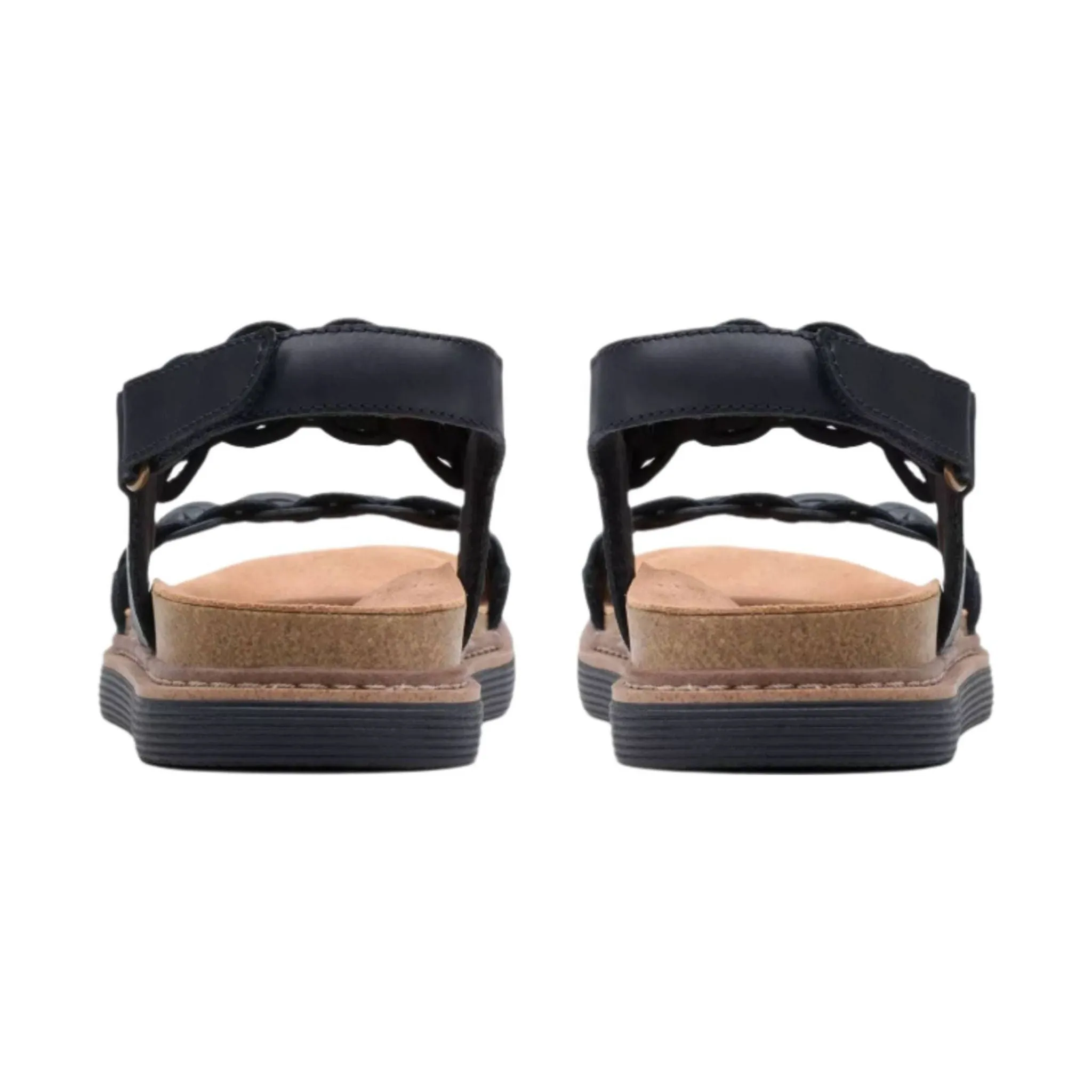 Clarks Women's Arwell Glide Sandal - Black