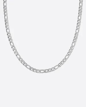 CLEAN FIGARO CHAIN. - 5MM
