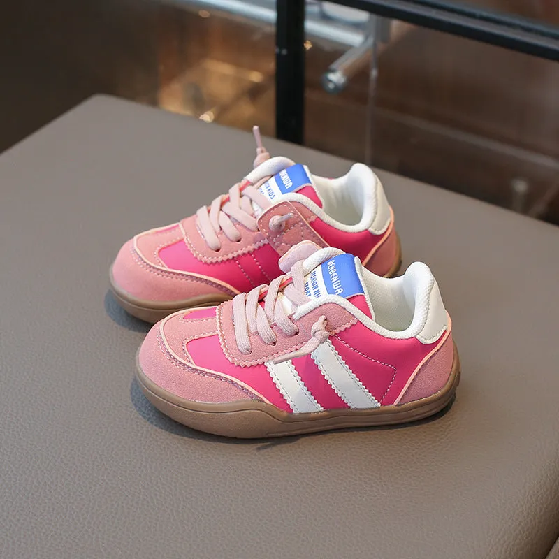 COLOR BLOCK SNEAKERS - PINK
