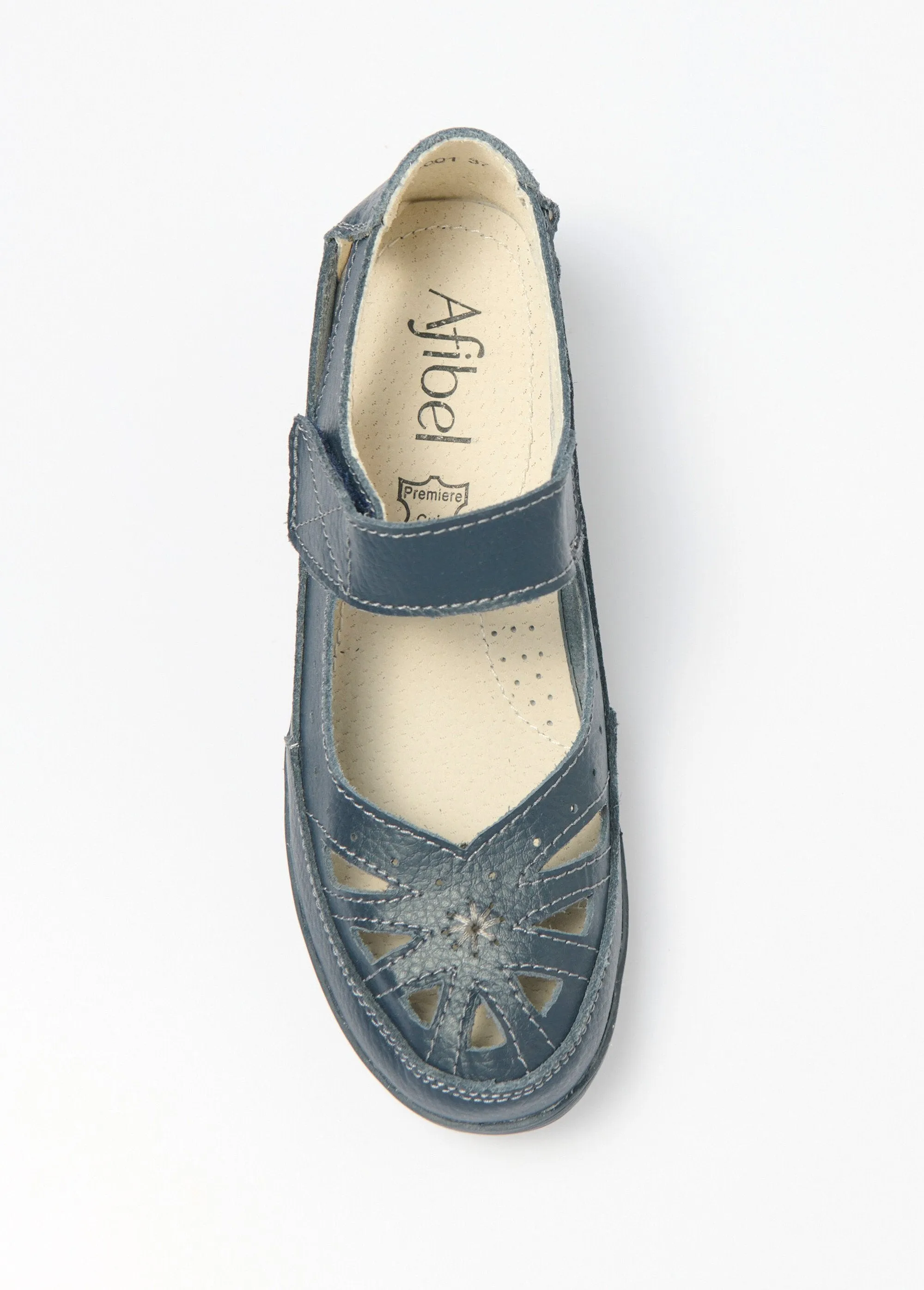 Comfort width Velcro sandals