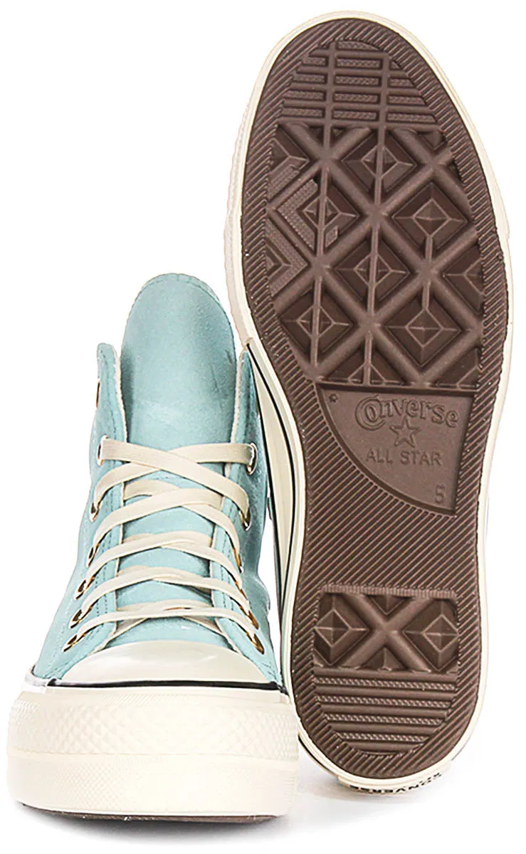 Converse Chuck Taylor All Star Lift A13824C In Blue White For Women