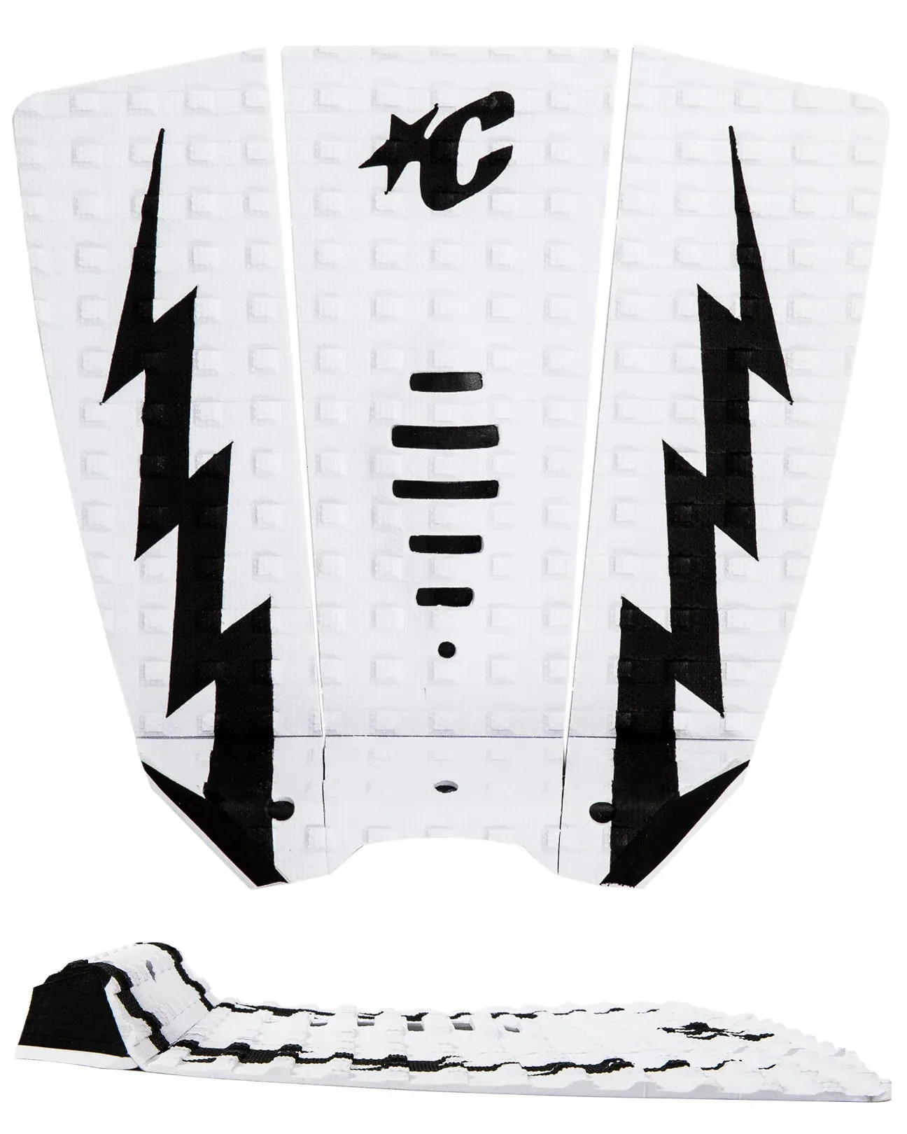 Creatures Mick Eugene Fanning Lite Ecopure - Black Fluro Blue Lavender Swirl