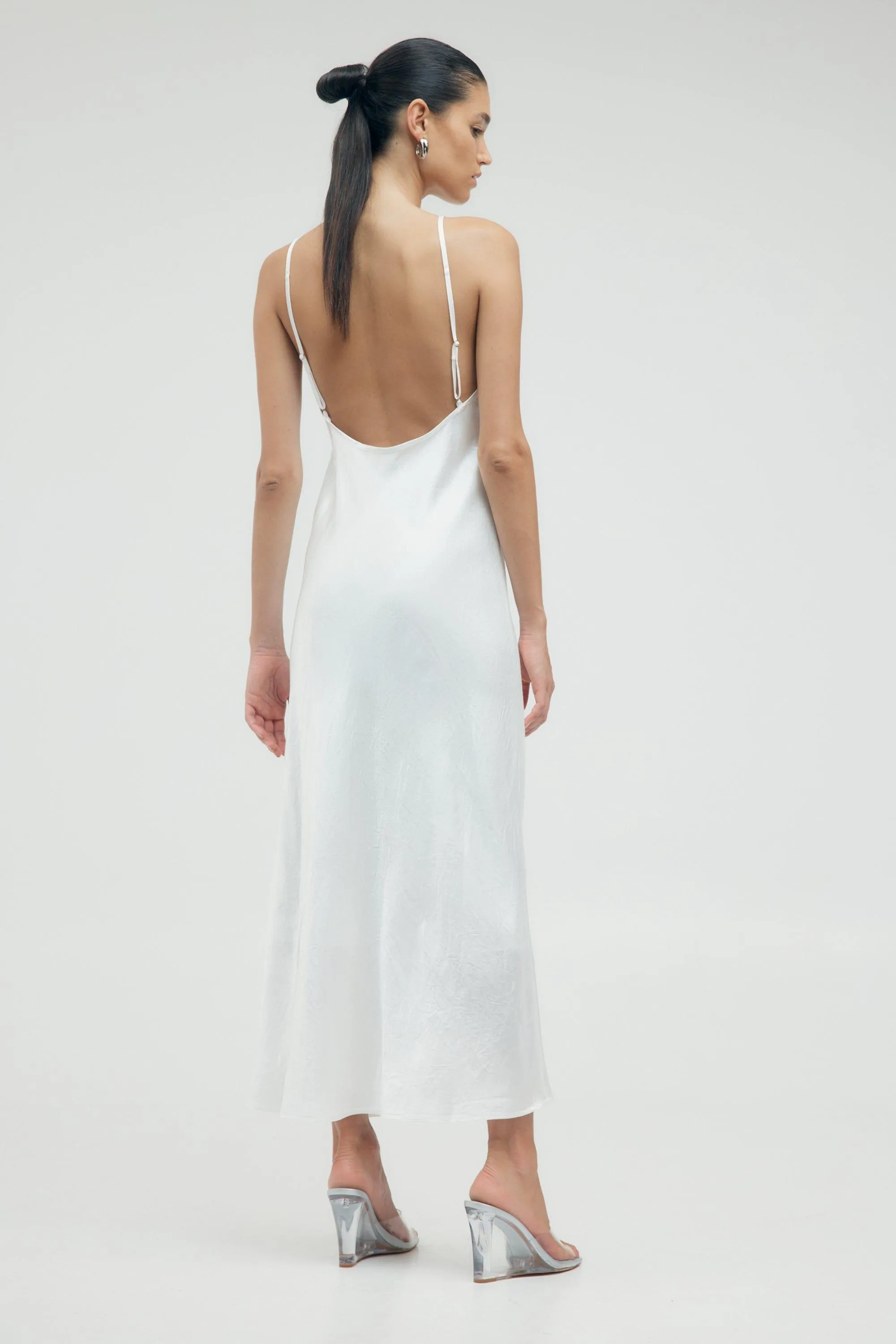CRUSH BIAS MAXI SLIP | WHITE