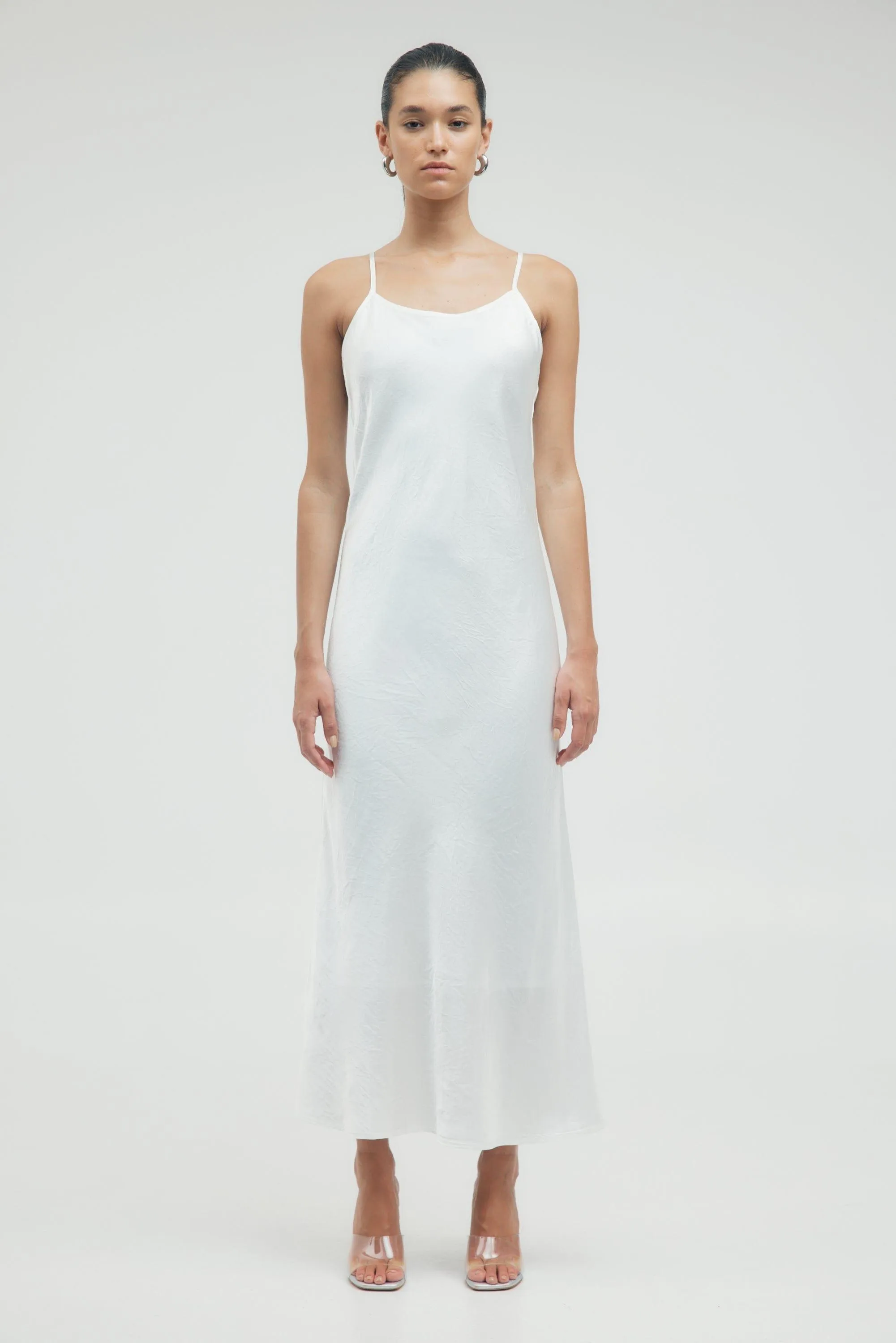 CRUSH BIAS MAXI SLIP | WHITE