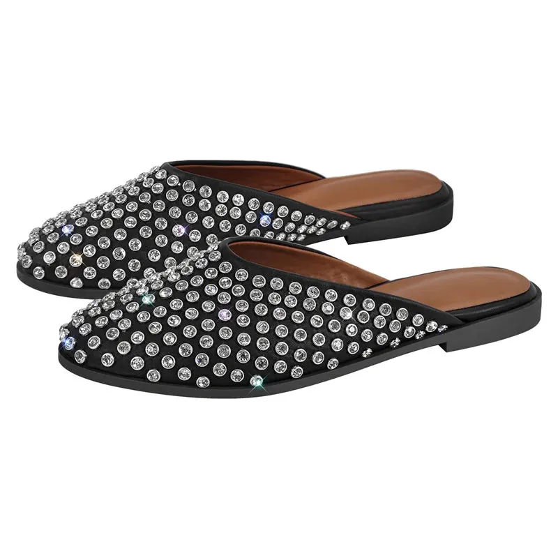 Crystal Luxe Flats
