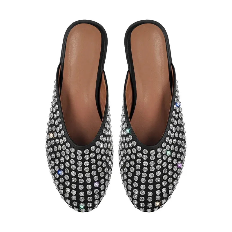 Crystal Luxe Flats