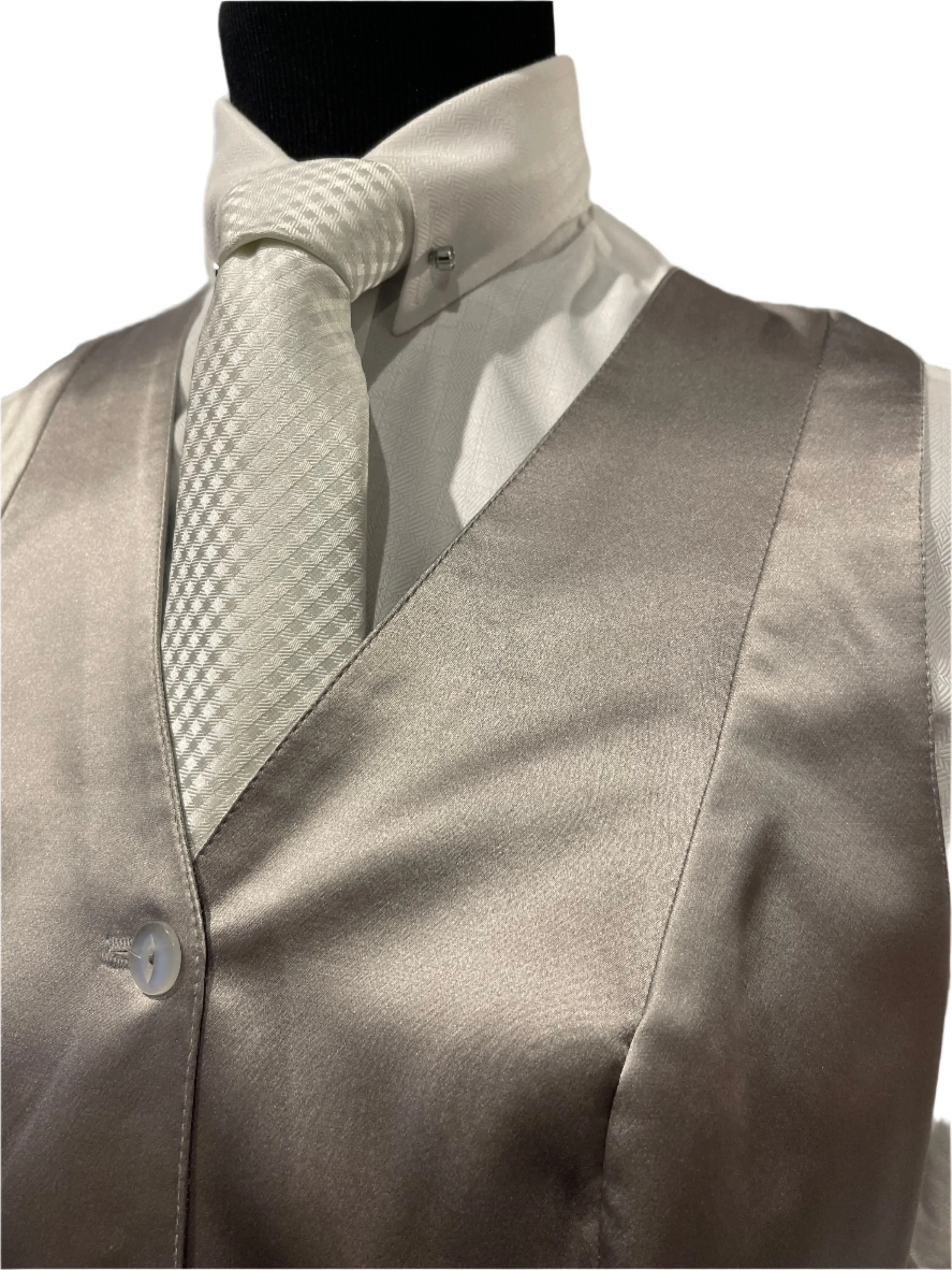 Custom Silver Vest