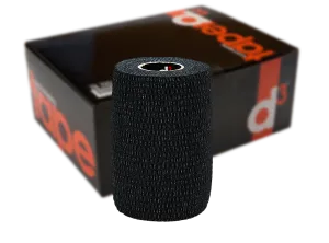 D3 Light EAB Spandex Bandage 50mmx7.5m (Black)