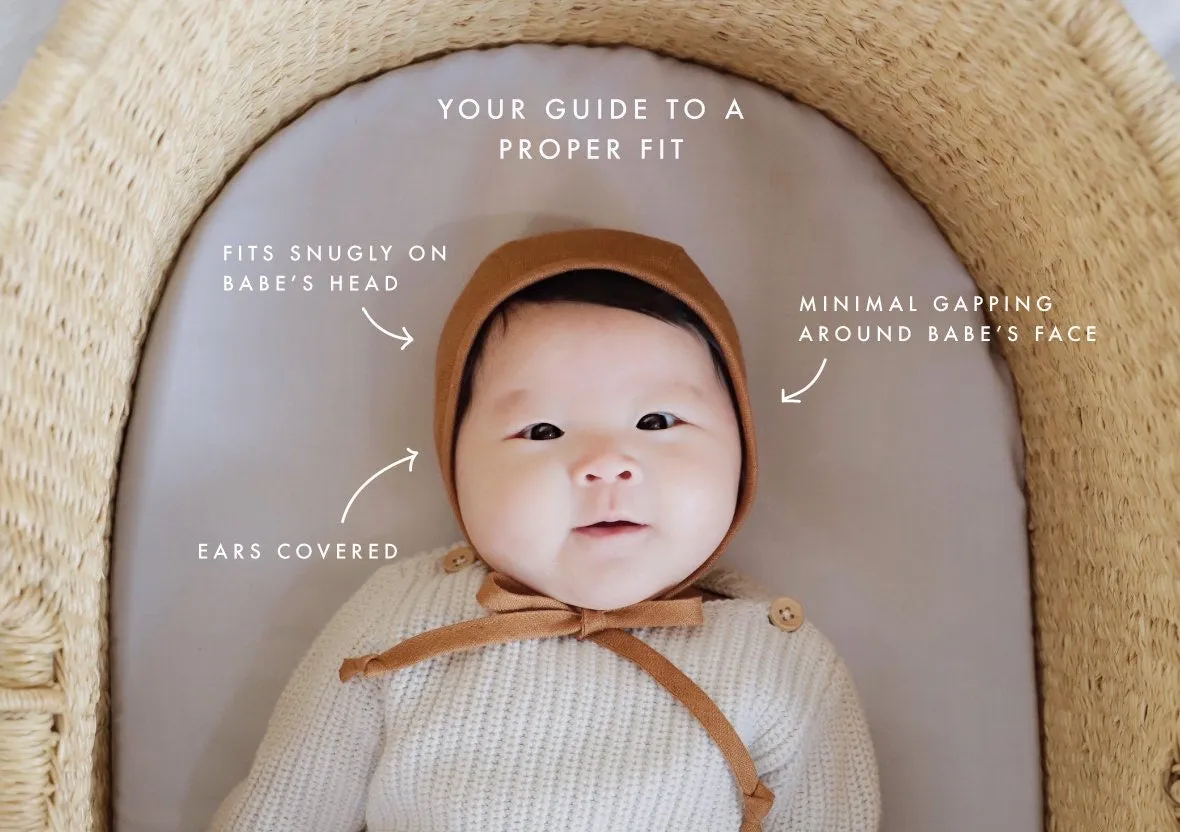 Desert Trail Linen Bonnet