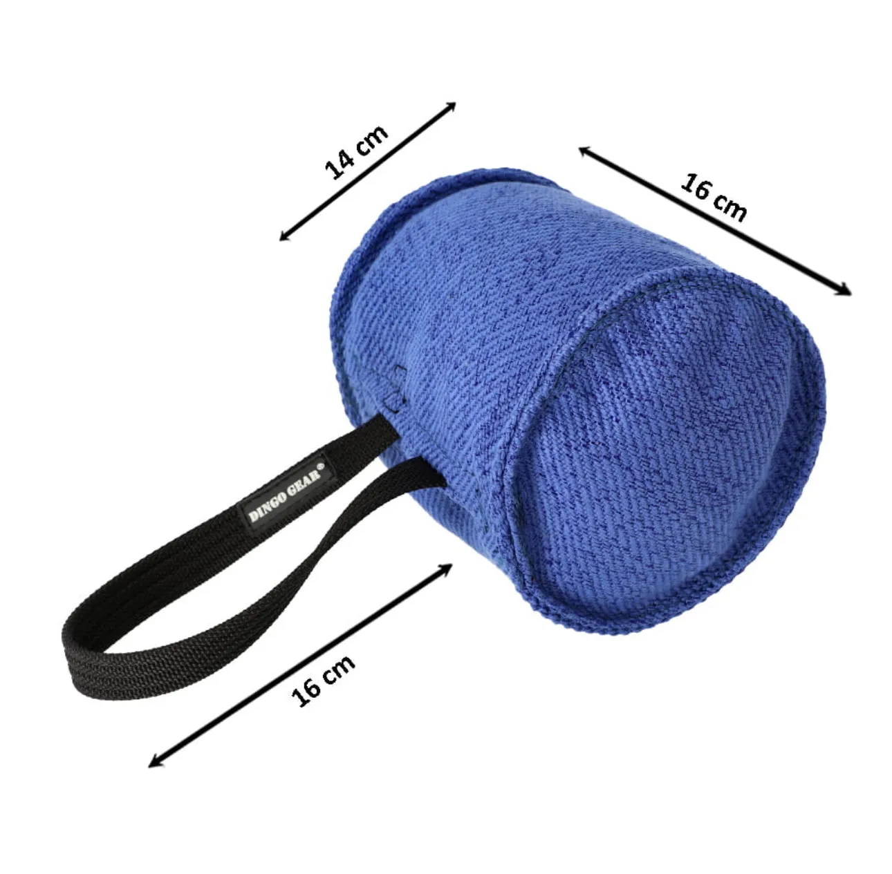 Dingo Gear Bite tug - french material with handle BERTA