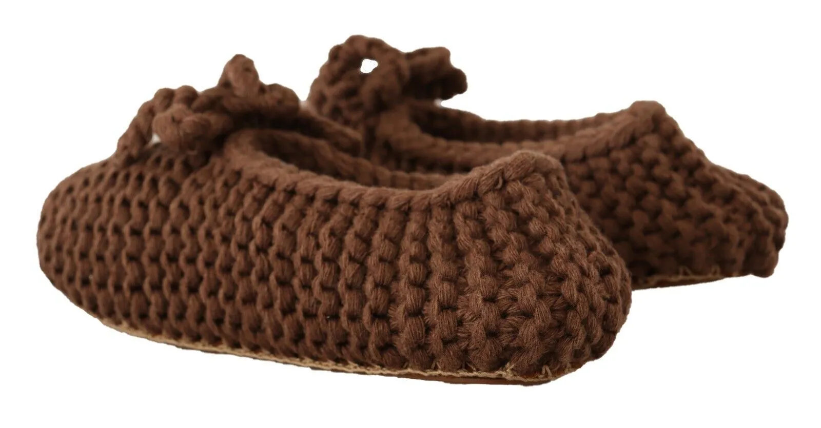 Dolce & Gabbana Wool Elegant Knit Ballerina Flats