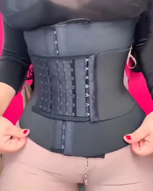 Double-Breasted Hourglass Waist Shaping Belt