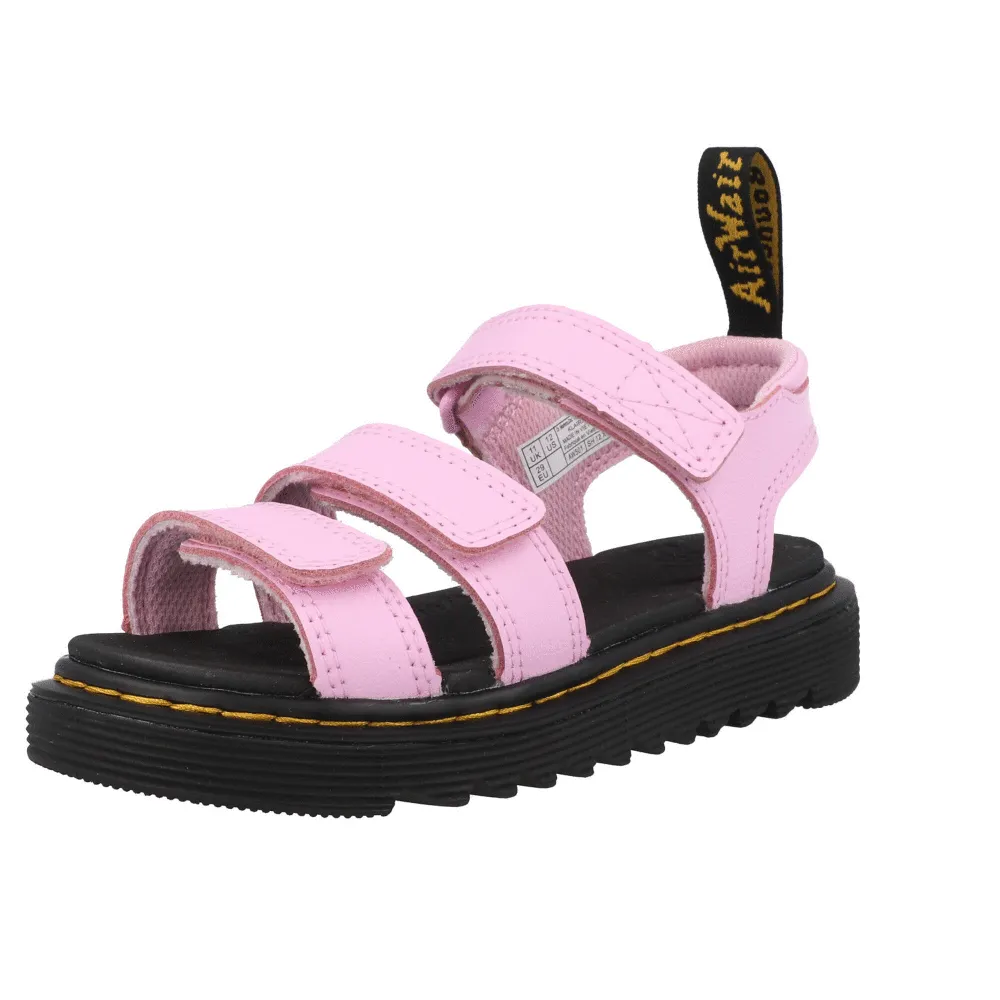 Dr Martens Klaire Pale Pink Kids Sandals
