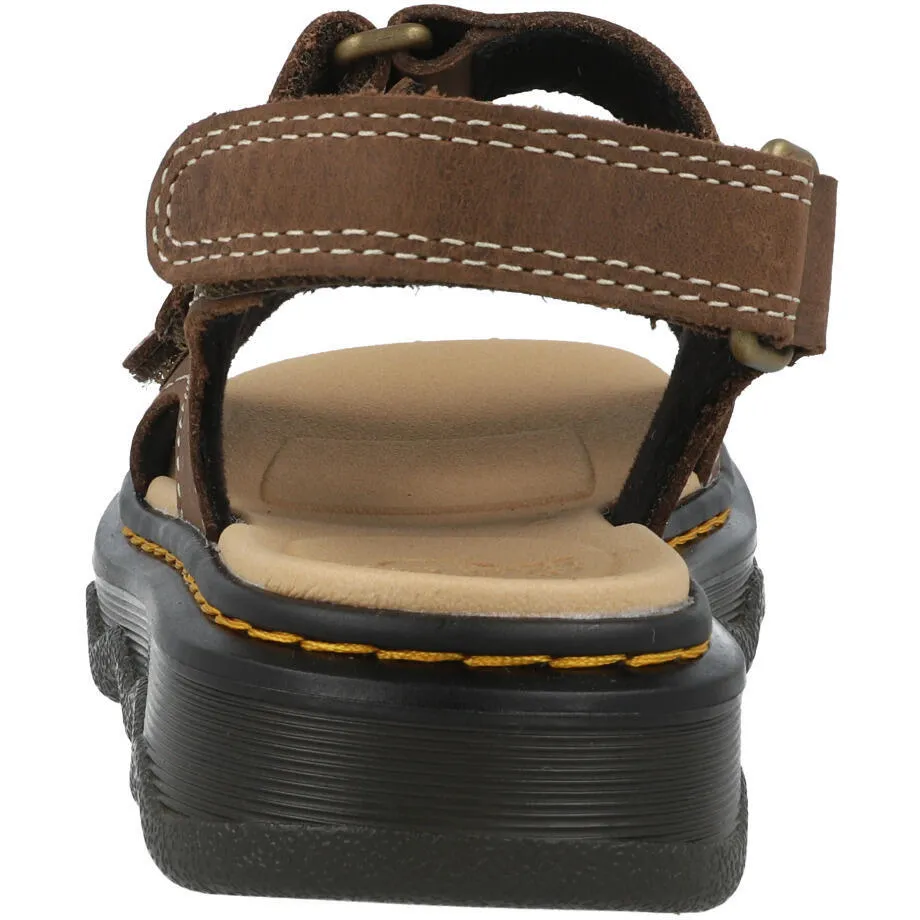Dr Martens Virden Dark Brown Sandals